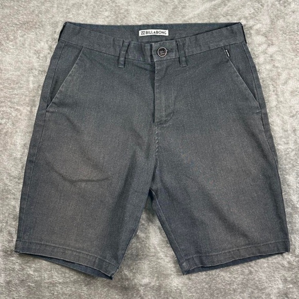 Billabong‎ Mens Crossfire Walkshorts Charcoal Gray Heather Hybrid Shorts Size 28